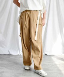 ARGO TOKYO/Belted wrap pants 22020　ベルト付きワイドパンツ　ワイドパンツ　夏パンツ　ボトムス/504148495