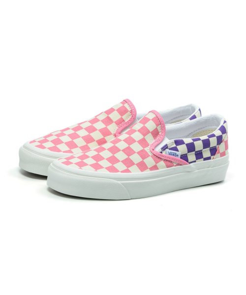 ヴァンズ バンズ メンズ レディース スニーカー スリッポン Vans クラシックスリッポン98dx チェック Vsclaslpon98 ヴァンズ Vans Magaseek