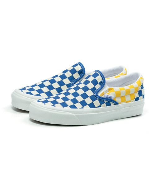 ヴァンズ バンズ メンズ レディース スニーカー スリッポン Vans クラシックスリッポン98dx チェック Vsclaslpon98 ヴァンズ Vans Magaseek