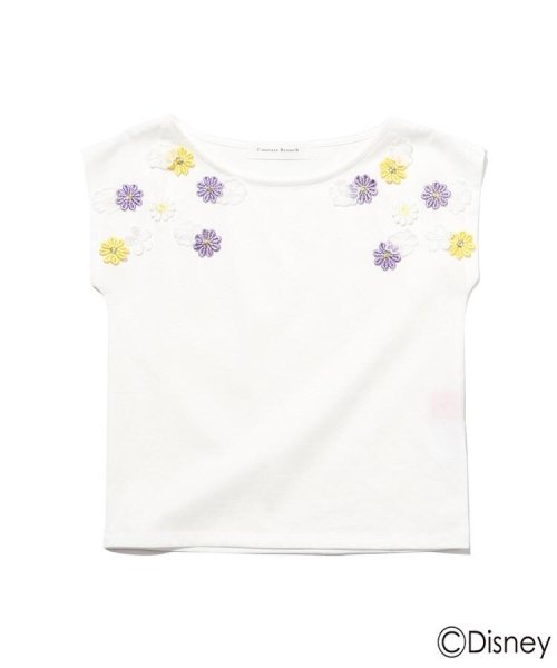 ディズニープリンセス ラプンツェル ノースリーブtシャツキッズ クチュールブローチ Couture Brooch Magaseek
