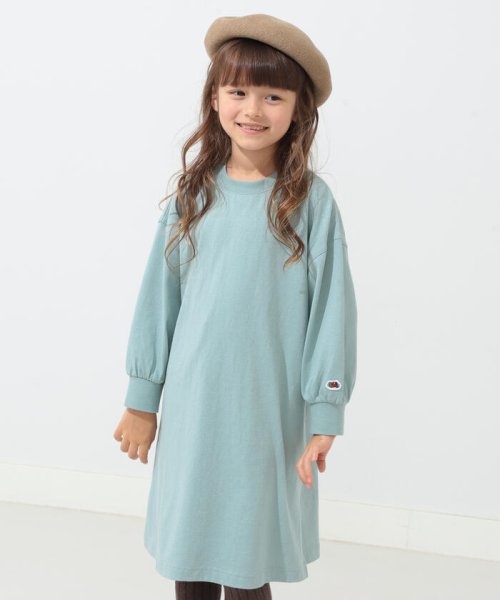 Fruit Of The Loom こども ビームス 別注 ロングスリーブ ワンピース 21 90 160cm こどもビームス こどもビームス Magaseek