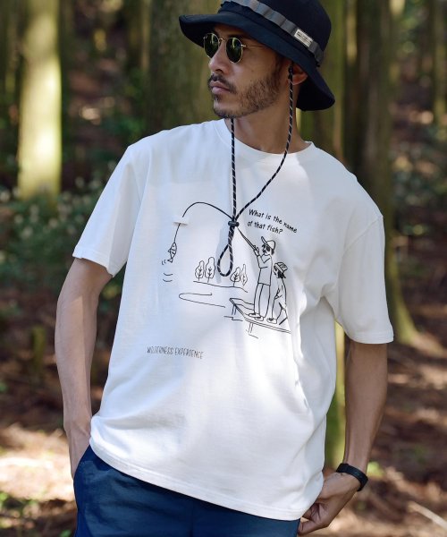 アングラープリントｔシャツ Tシャツ メンズ おしゃれ ティーシャツ 半袖 カットソー トップス クルーネック ジギーズショップ Jiggys Shop Magaseek