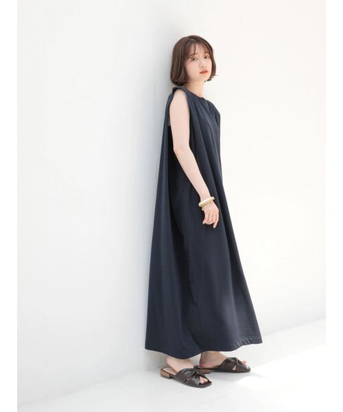 ショルダータックノースリーブカットワンピース アメリカン ホリック American Holic Magaseek ショルダータックノースリーブカットワンピース アメリカン ホリック American Holic Magaseek