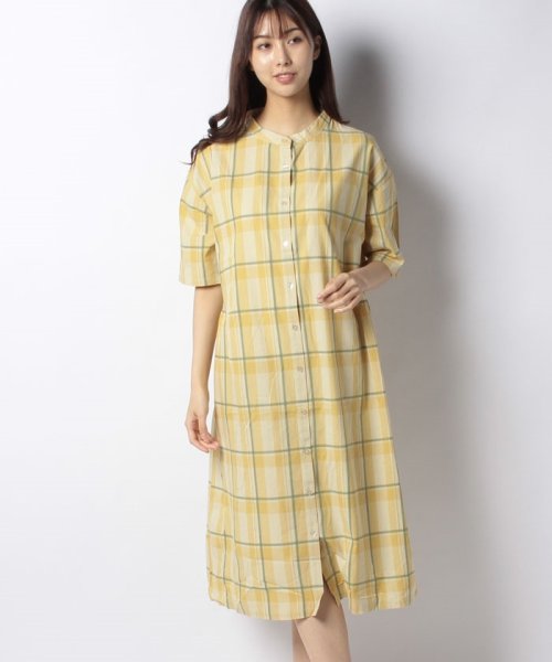 セール North Object De Petit ノースオブジェクト プチ 夏のチェック柄シャツワンピース Offprice Ec Offprice Ec Magaseek