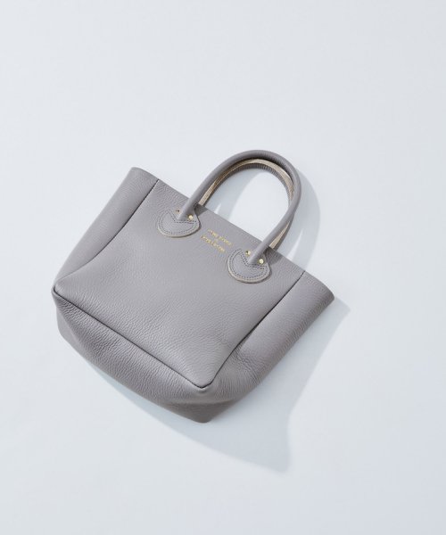 ADAM ET ROPE'(アダム　エ　ロペ)/【YOUNG&OLSEN】別注 EMBOSSED LEATHER TOTE S/グレー（07）