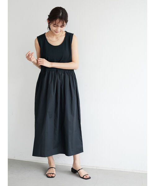 セール 28 Off 異素材コンビネーションスリーブレスワンピース クラフトスタンダードブティック Craft Standard Boutique Magaseek セール 28 Off 異素材コンビネーションスリーブレスワンピース クラフトスタンダードブティック Craft Standard Boutique Magaseek