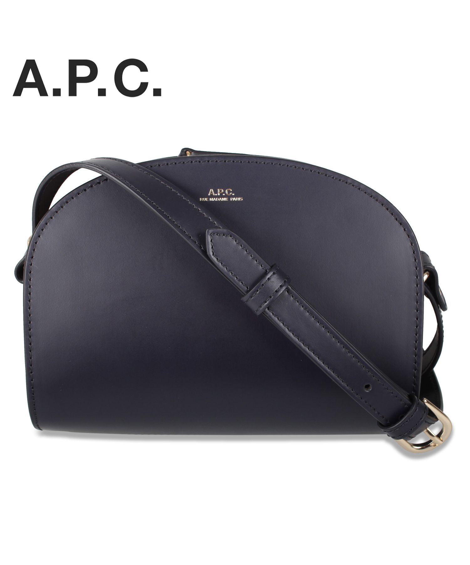 a.p.c カーフスキン　ショルダーバッグ