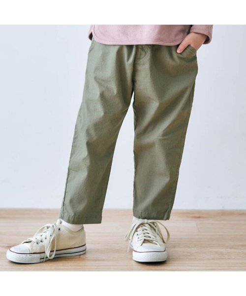 apres les cours(アプレレクール)/ゆったりテーパードパンツ/7days Style pants_9分丈  9分丈/カーキ