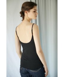BLACK BY MOUSSY(ブラックバイマウジー)/back open cup camisole/BLK