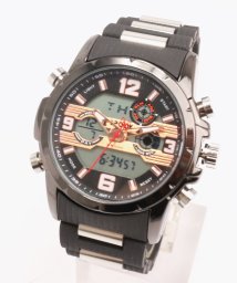 SP(エスピー)/【HPFS】アナデジ アナログ&デジタル腕時計 HPFS9507 メンズ腕時計 デジアナ/ブラウン系