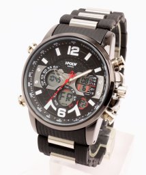 SP(エスピー)/【HPFS】アナデジ アナログ&デジタル腕時計 HPFS9801 メンズ腕時計 デジアナ/ブラック系