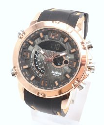 SP(エスピー)/【HPFS】アナデジ アナログ&デジタル腕時計 HPFS9907 メンズ腕時計 デジアナ/ゴールド系