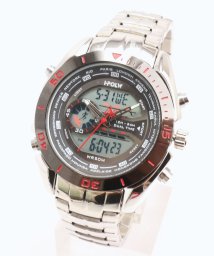 SP(エスピー)/【HPFS】アナデジ アナログ&デジタル腕時計 HPFS9401 メンズ腕時計 デジアナ/レッド系