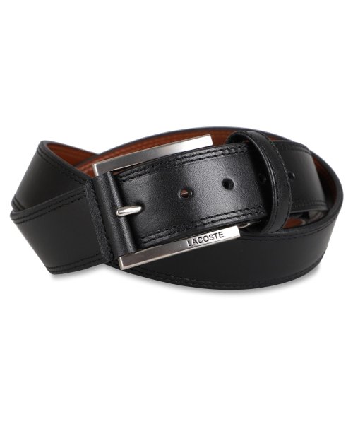 LACOSTE(ラコステ)/ラコステ LACOSTE ベルト メンズ BELT ブラック ネイビー ダークブラウン 黒 LB67855/ブラック