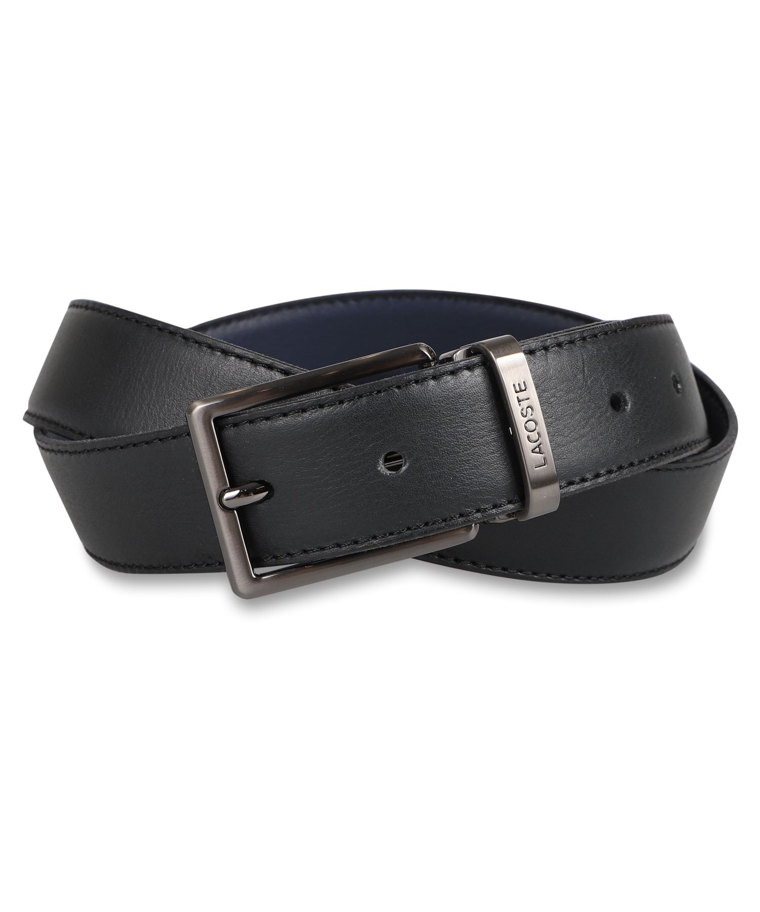 ラコステ LACOSTE ベルト メンズ リバーシブル BELT ブラック ネイビー ブラウン 黒 LB87310