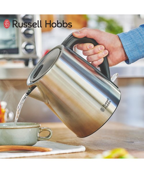 Russell Hobbs(Russell Hobbs)/ラッセルホブス Russell Hobbs 電気ケトル 1L ベーシック 7013JP/シルバー