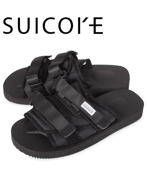 スイコック Suicoke サンダル メンズ Moto Cab ブラック 黒 Og 056cab スイコック Suicoke Magaseek