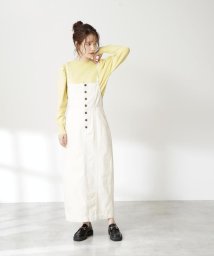 N Natural Beauty Basic(エヌナチュラルビューティベーシック)/デニムサロペットワンピース《S Size Line》/ナチュラル