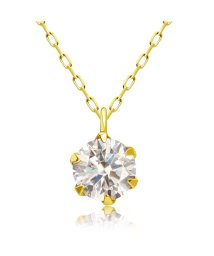LARA Christie(ララクリスティー)/ララクリスティー ダイヤモンド ネックレス ソリティア 0.3ct 1粒 ゴールド K18YG/ゴールド
