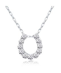 LARA Christie(ララクリスティー)/ララクリスティー ダイヤモンド ホースシュー ネックレス 11石 0.5ct K18 イエローゴールド/プラチナ