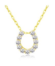 LARA Christie(ララクリスティー)/ララクリスティー ダイヤモンド ホースシュー ネックレス 11石 0.5ct K18 イエローゴールド/ゴールド