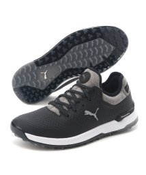 PUMA(プーマ)/ゴルフ プロアダプト アルファキャット  スパイクレス シューズ/BLACK-SILVER-QUIETSHADE