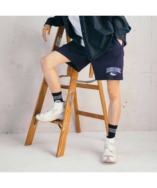 Reebok(リーボック)/プレミアム ファンデーション フレンチテリー ショーツ / Premium－Foundation French Terry Shorts/ブルー