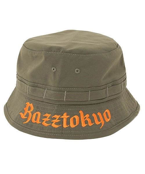 Razzis ロゴ刺繍入りバケットハットメンズ ラズ ブランド おしゃれ 帽子 キャップ Hat Cap プリント アウトドア ラズ Razz Magaseek