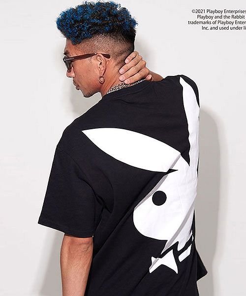 Razzi Play Boy バックプリント入りロゴ刺繍半袖tシャツ メンズ Play Boy プレイボーイ Razzis ラズ ブランド おしゃれ トップス ラズ Razz Magaseek Razzi Play Boy バックプリント入りロゴ刺繍半袖tシャツ メンズ Play Boy プレイボーイ Razzis ラズ ブランド おしゃれ トップス ラズ Razz Magaseek