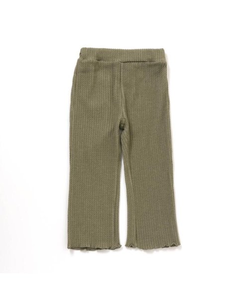 apres les cours(アプレレクール)/ジャガード/7days Style pants_10分丈  10分丈/カーキ
