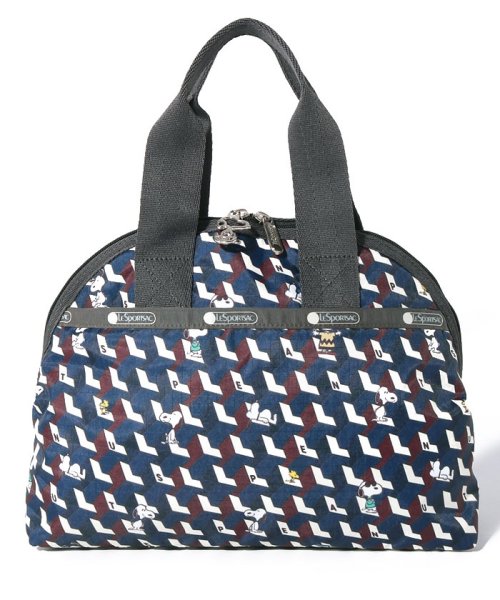 York Satchelピーナッツジオメトリック Lesportsac Lesportsac Magaseek