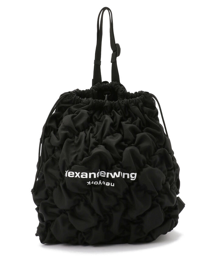 ALEXANDER WANG/アレキサンダーワン/RUCHED BACKPACK/シャーリングバックパック