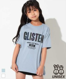 ANAP KIDS(アナップキッズ)/フラッシュプリントビッグTシャツ/サックス