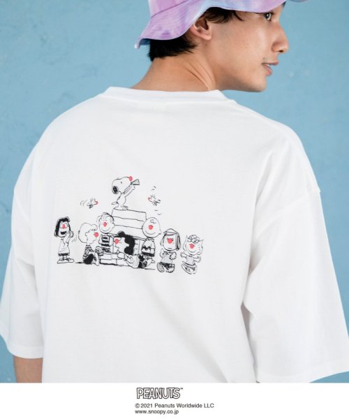 セール メンズ クリニクラウン Peanuts Tシャツ21ss Snoopy スヌーピー コーエン Coen Magaseek