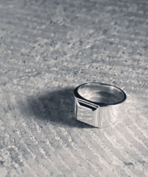 MAISON mou(メゾンムー)/【YArKA/ヤーカ】 square pedestal design ring[dod2]/四角形台座リング silver925/シルバー