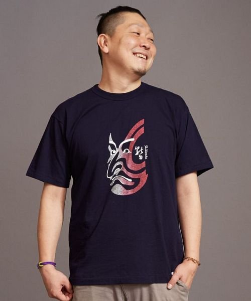 KAYA(カヤ)/【カヤ】歌舞伎ノ幅広メンズTシャツ 7JS－1202/その他