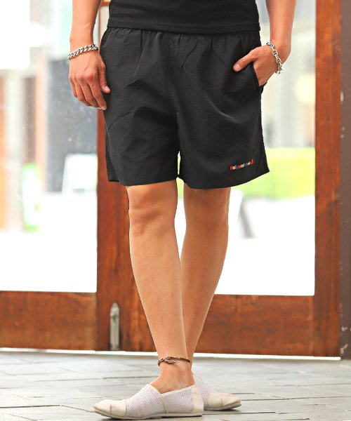 セール Hollywood Rich ナイロンショーツ ショートパンツ メンズ ナイロンパンツ ショート丈 ラグスタイル Luxstyle Magaseek