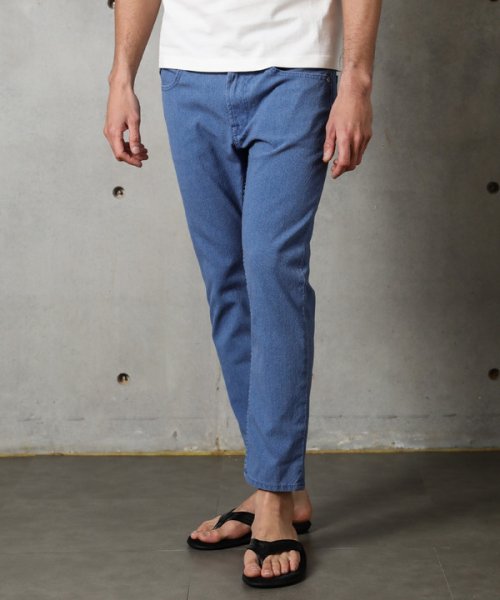 Yanuk ヤヌーク 別注ホップサックストレッチデニムパンツ メンズビギ Men S Bigi Magaseek