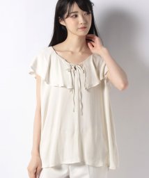INTERPLANET/アンティークサテンフリルブラウス/504157467