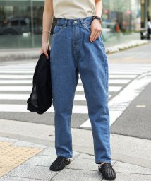 セール デニム バルーンパンツ レディース 大きいサイズ サルエルパンツ デニムパンツ ハイウエスト ジーンズ ボトムス ゆったり ワイド 体型カバー 細見せ 美脚 ロ ファッションレター Fashion Letter Magaseek