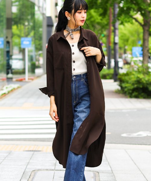 とろみシャツワンピース レトロワンピース ロングカーディガン 無地 長袖 スリット シャツワンピ ロングワンピース ラフ カジュアルロングシャツ ミリタリーシャ ファッションレター Fashion Letter Magaseek とろみシャツワンピース レトロワンピース ロングカーディガン 無地 長袖 スリット シャツワンピ ロングワンピース ラフ カジュアルロングシャツ ミリタリーシャ ファッションレター Fashion Letter Magaseek