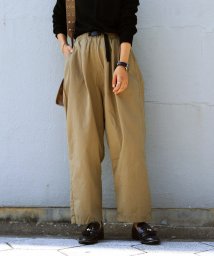 Fashion Letter/バックルバルーンパンツ　ボトムス　パンツ　レディース　綿　綿100　ワイド　テーパード　M　L　LL　3L　4L　ゆったり　大きいサイズ　長ズボン/504165358