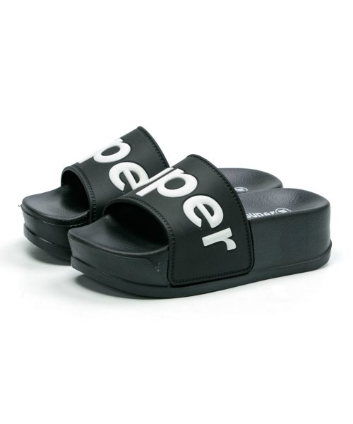 レディース サンダル 軽量 シャワーサンダル 厚底 ビーチサンダル Tk 192 フットプレイス Foot Place Magaseek