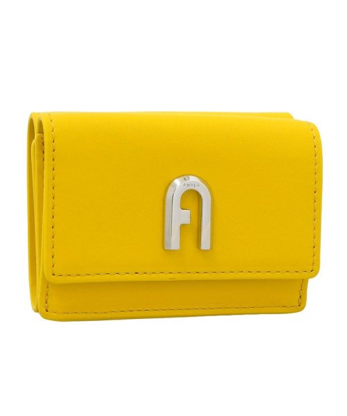 FURLA(フルラ)/【FURLA(フルラ)】FURLA フルラ MOON TRIFOLD WALLET S/イエロー系