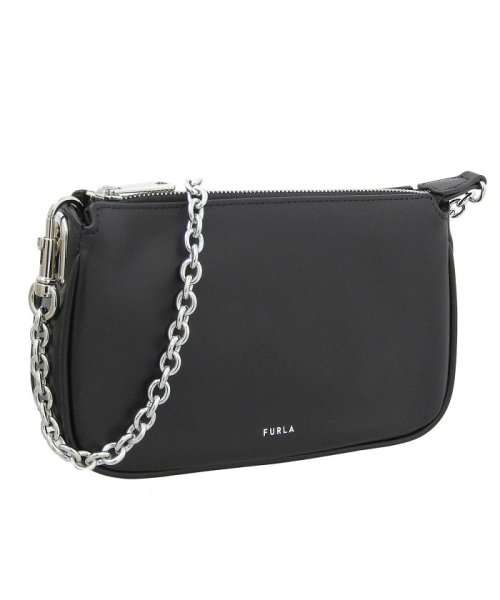 FURLA(フルラ)/【FURLA(フルラ)】FURLA フルラ MOON MINI SHOULDER CHAIN BAG /NERO