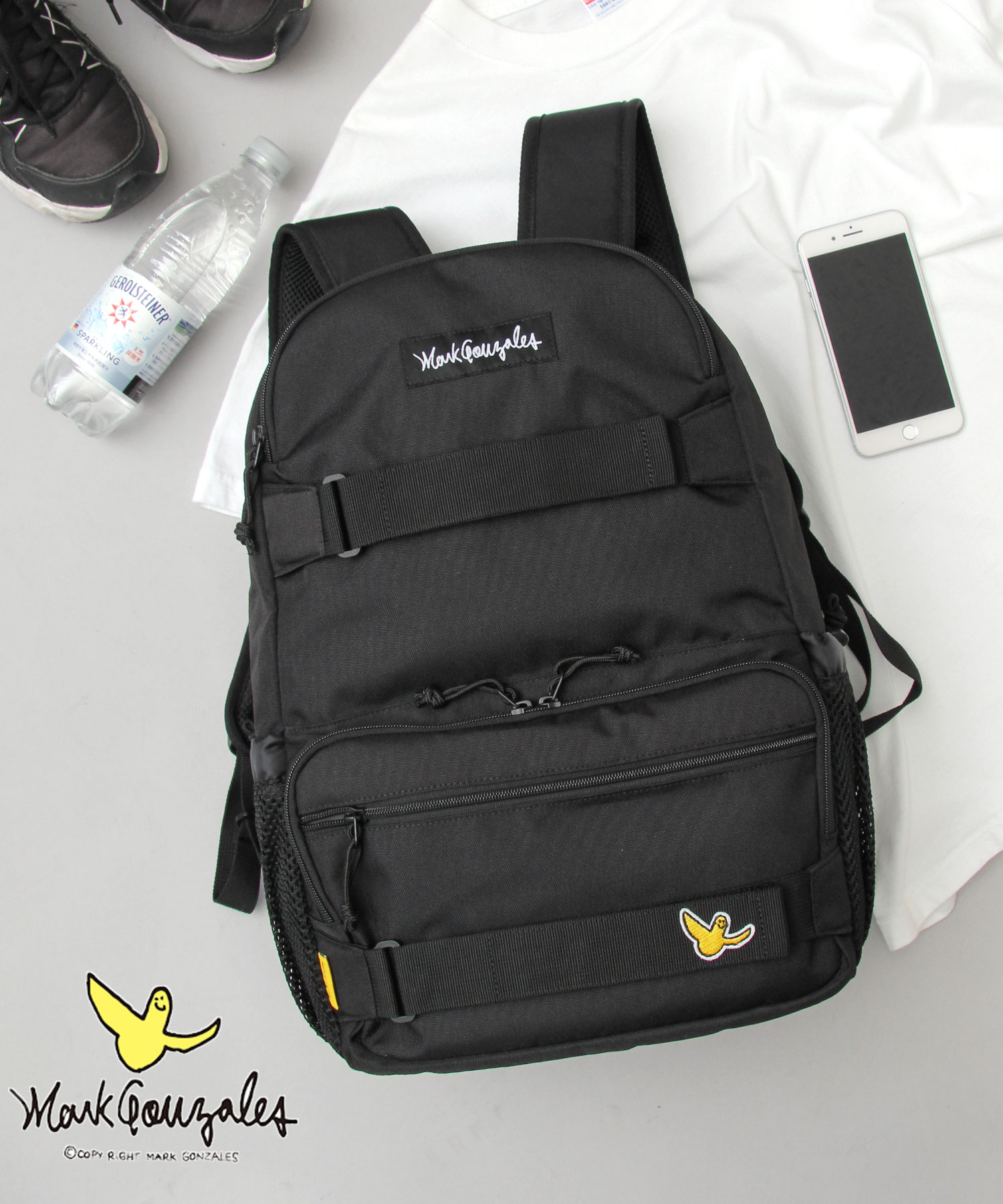 Mark Gonzales/マークゴンザレス】600Dポリエステル/ボードストラップ