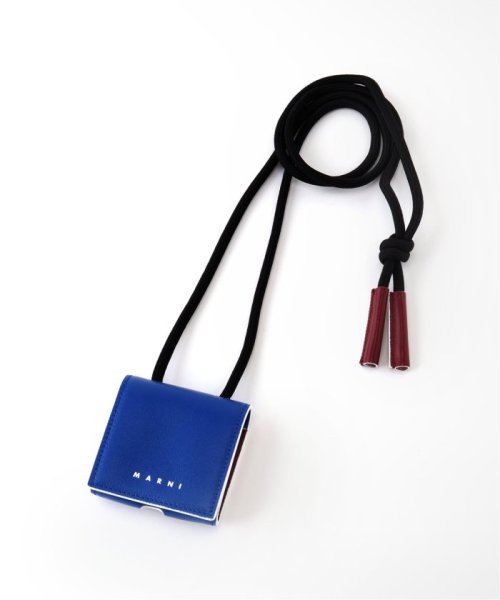 Marni マルニ レザーネックポーチ エディフィス Edifice Magaseek