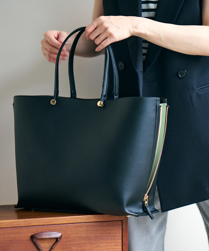 E'POR】【A4対応】 Y BAG WIDE(サイドジップ横型トートバッグ)(504168686) | ロペ(ROPE') - MAGASEEK E'POR】【A4対応】 Y BAG WIDE(サイドジップ横型トートバッグ)(504168686) | ロペ(ROPE') - MAGASEEK