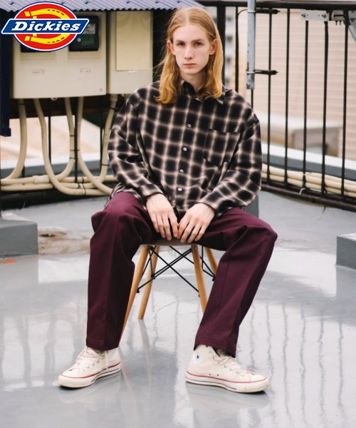 Dickies(Dickies)/【Dickies / ディッキーズ】US874 ワークパンツ / ユニセックス チノパン ストリート スケータースタイル カジュアル/ボルドー