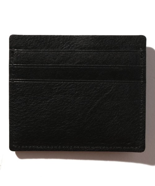 PATRICK STEPHAN(パトリックステファン)/Leather fragment case 'compact'/ブラック